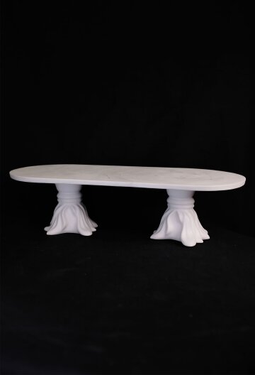 트레이 테이블 oval