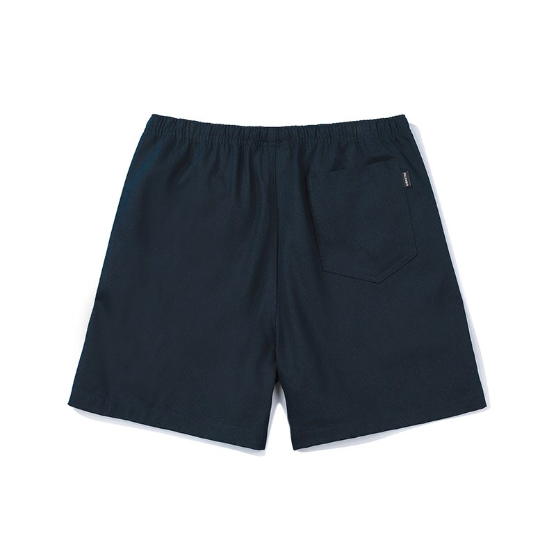 ARCH LOGO COTTON SHORTS PANTS NAVY