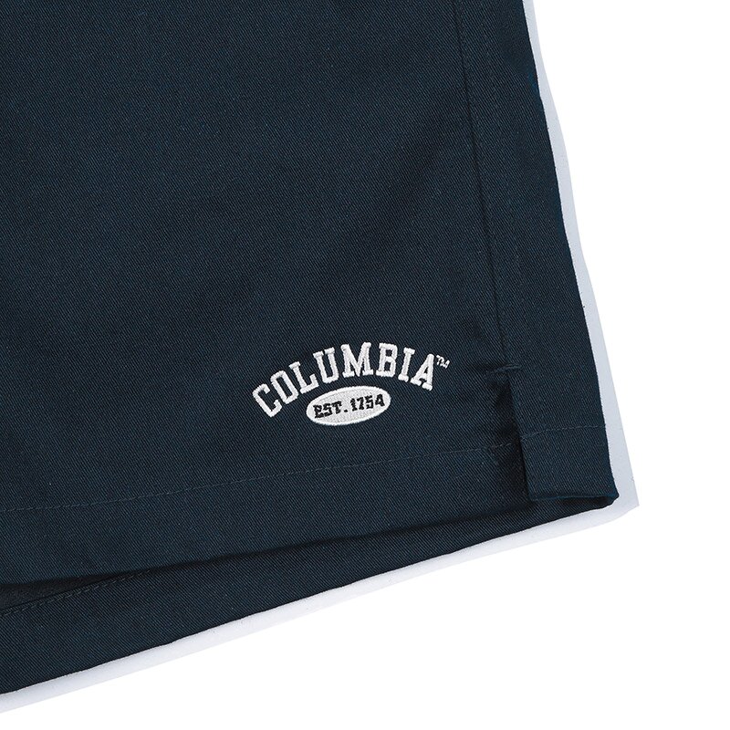 ARCH LOGO COTTON SHORTS PANTS NAVY