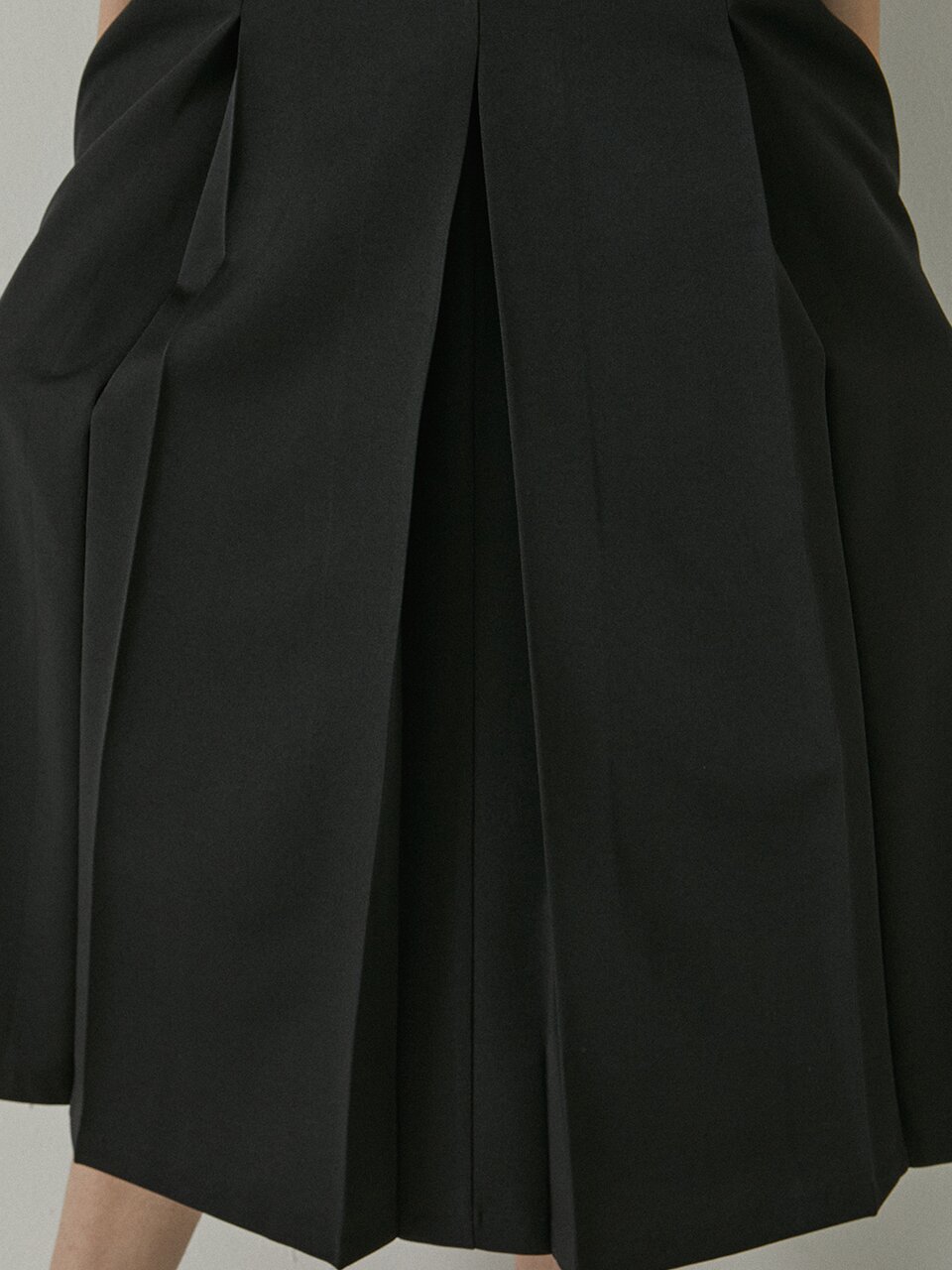 sleeveless long dress_Black