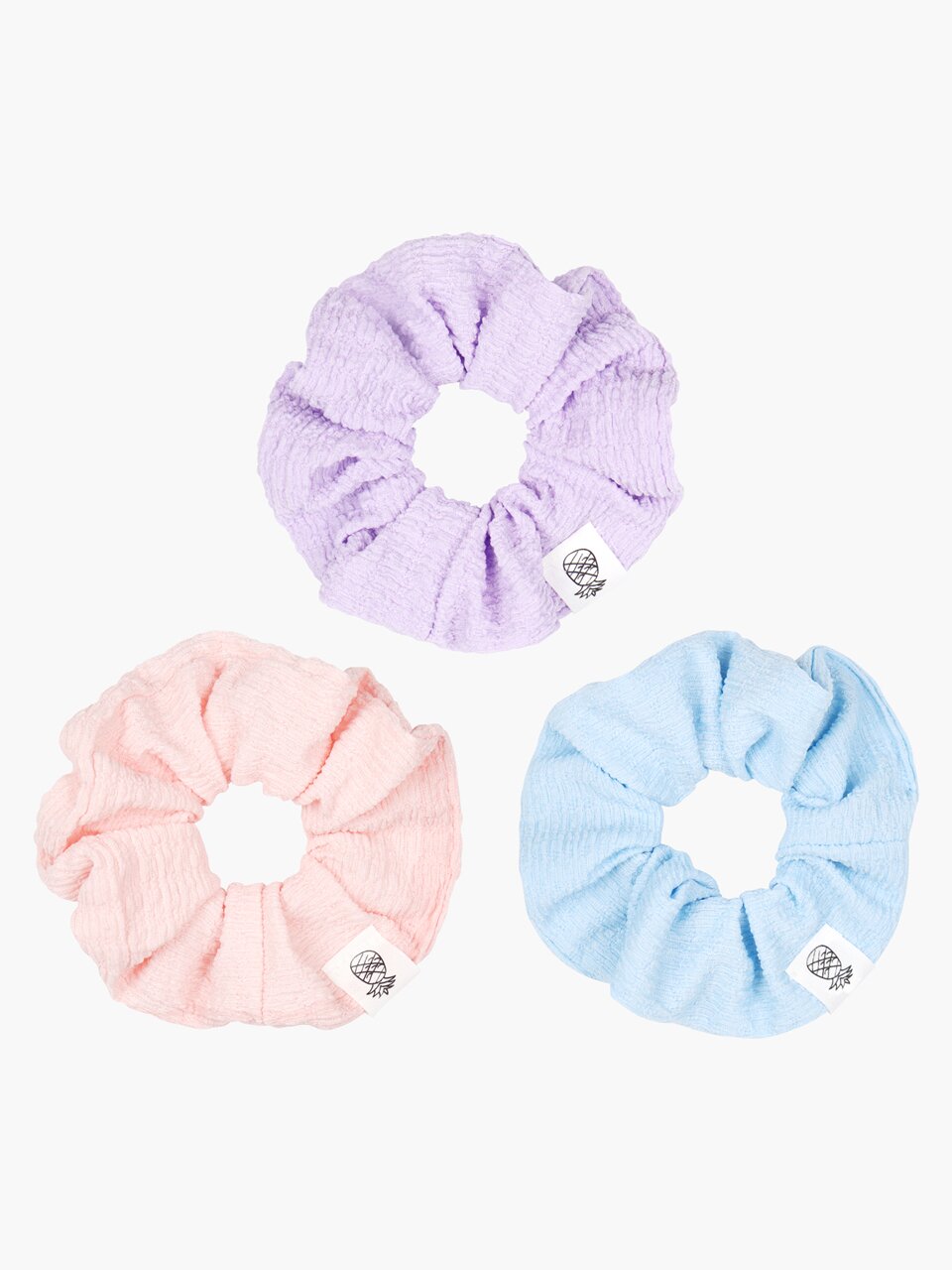 [3PCS 1SET] PASTEL WRINKLE SCRUNCH_MIX