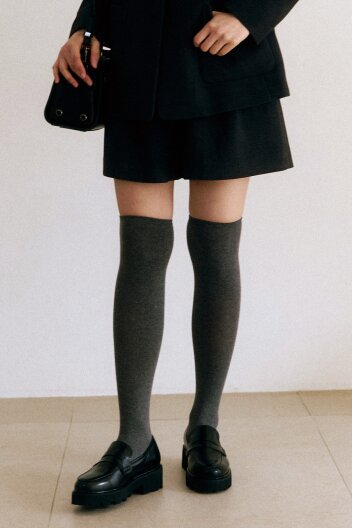 뉴프레피 청키 플랫폼 로퍼 31110BK_black