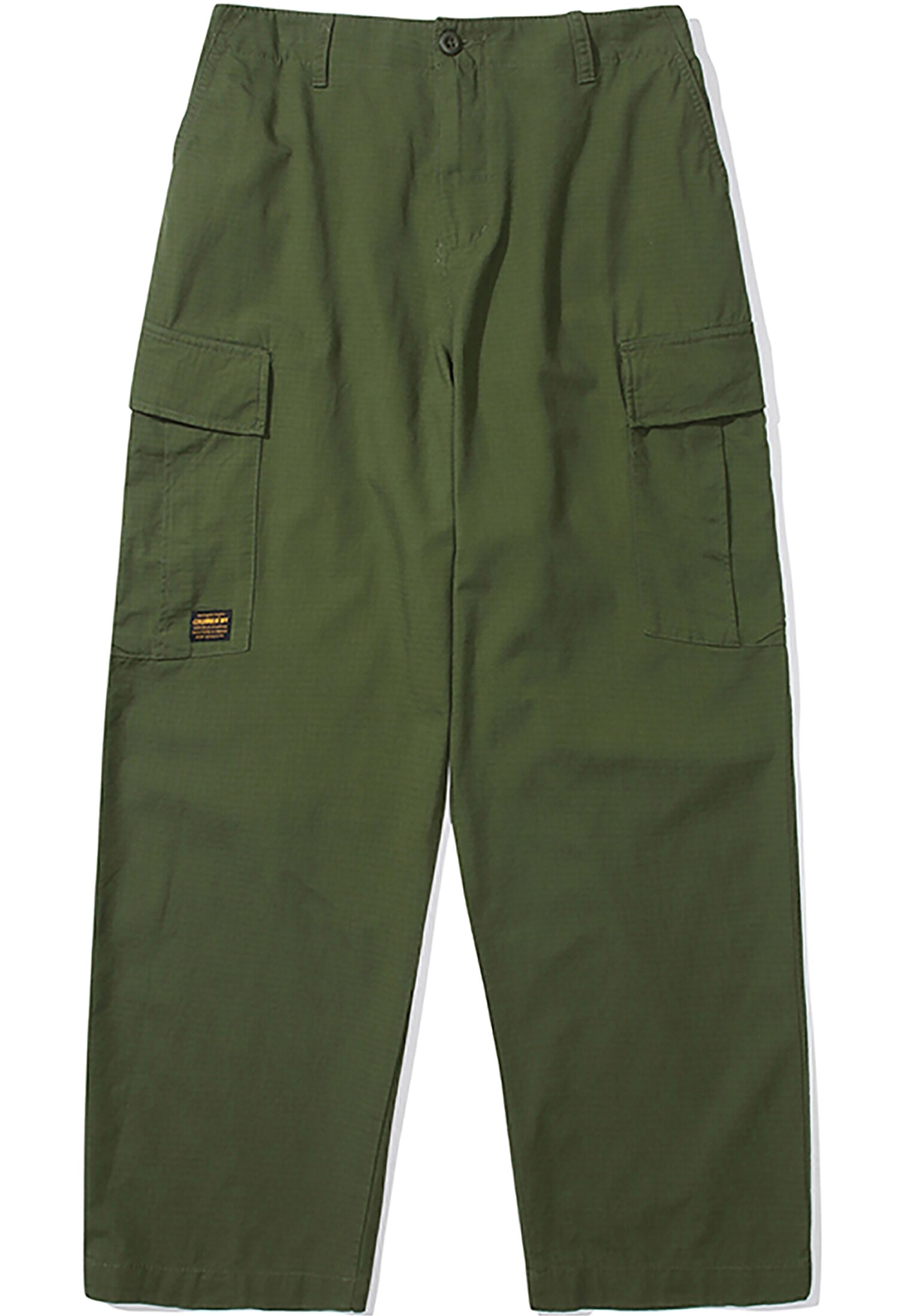 M-LABEL LOOSE-FIT RIBSTOP POCKET PANTS 헌터카키