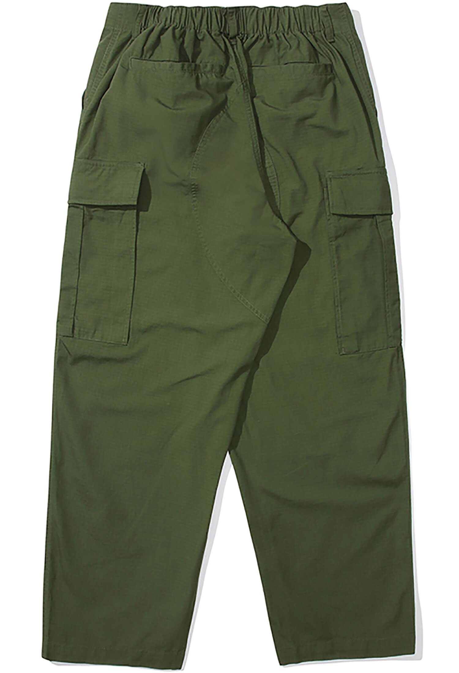 M-LABEL LOOSE-FIT RIBSTOP POCKET PANTS 헌터카키