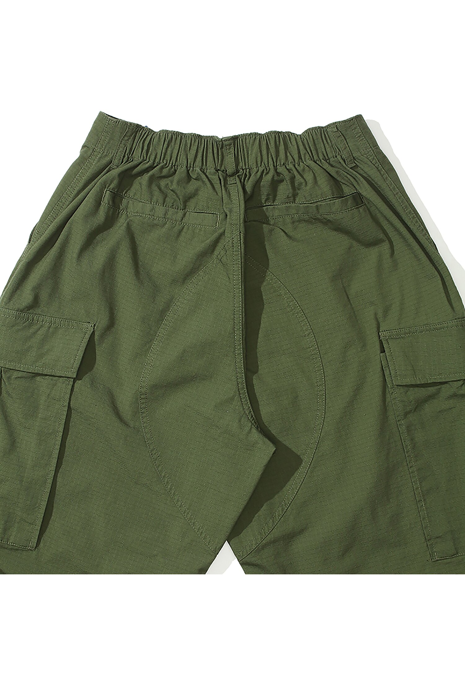M-LABEL LOOSE-FIT RIBSTOP POCKET PANTS 헌터카키