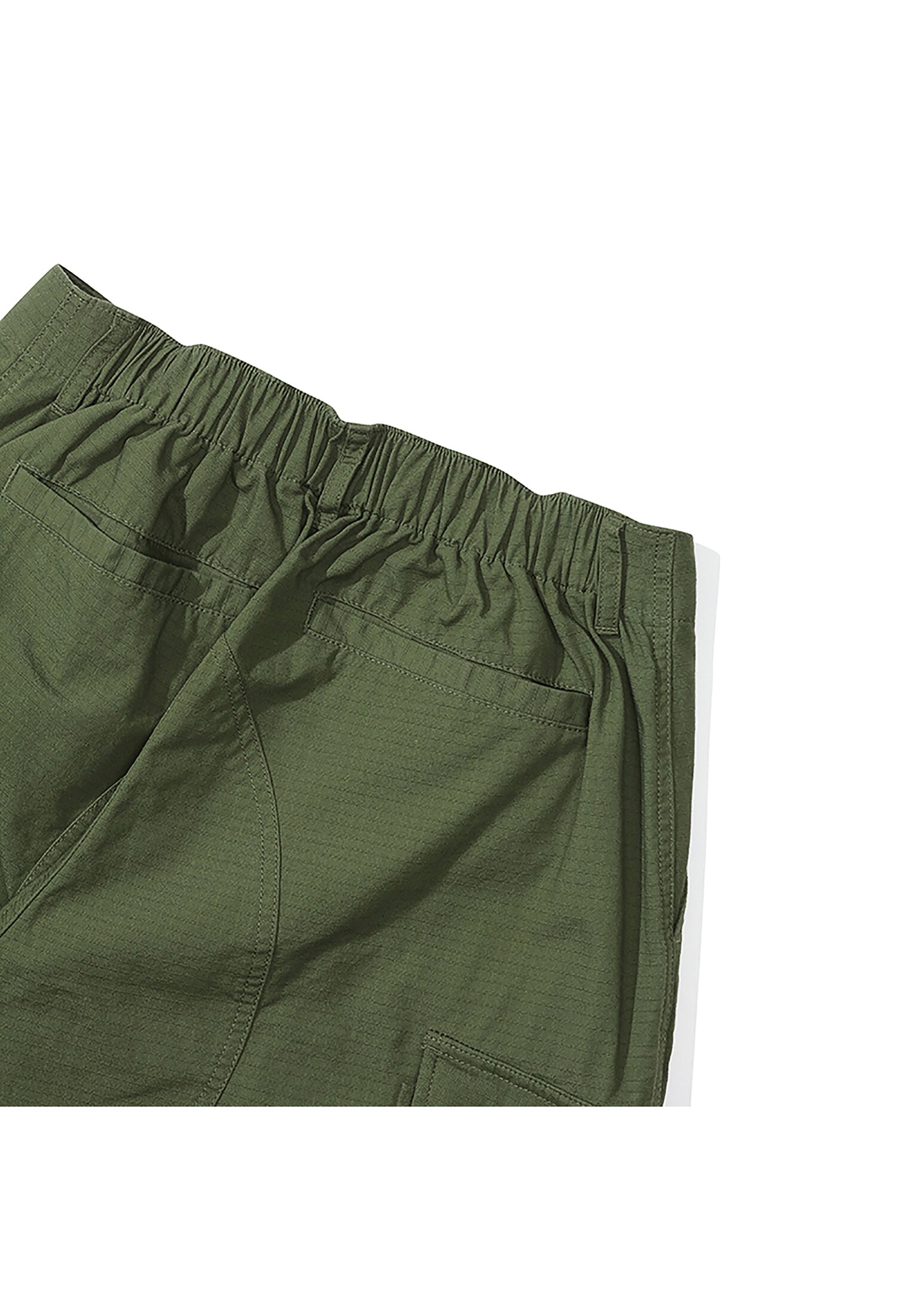 M-LABEL LOOSE-FIT RIBSTOP POCKET PANTS 헌터카키