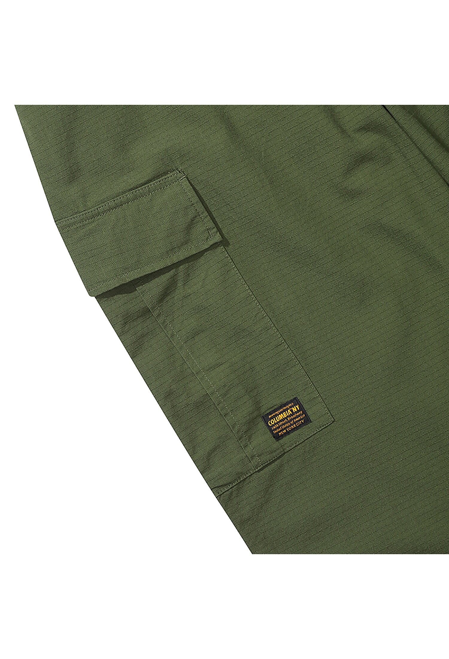M-LABEL LOOSE-FIT RIBSTOP POCKET PANTS 헌터카키