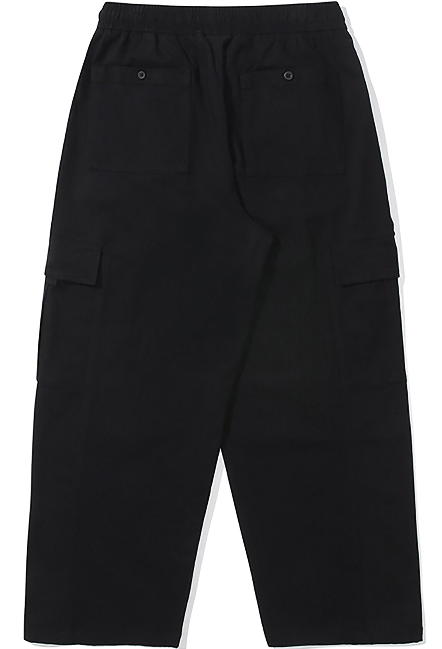 M-LABEL WIDE-FIT CARGO PANTS 블랙