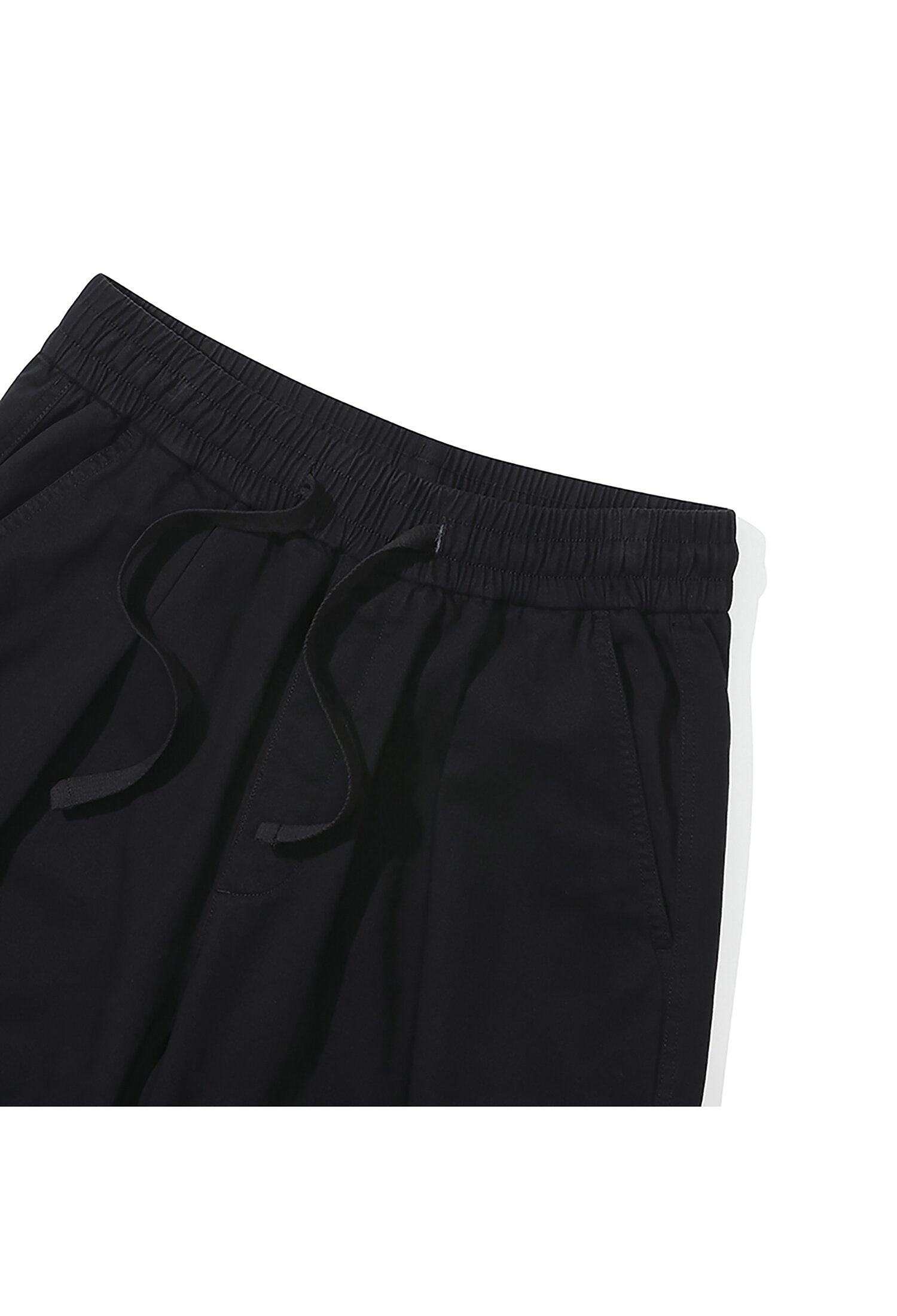 M-LABEL WIDE-FIT CARGO PANTS 블랙