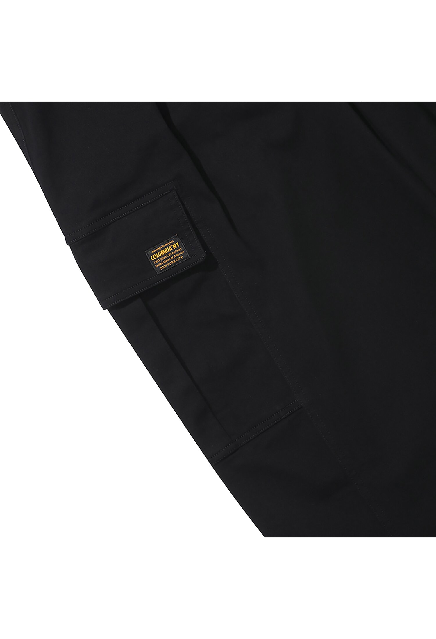 M-LABEL WIDE-FIT CARGO PANTS 블랙