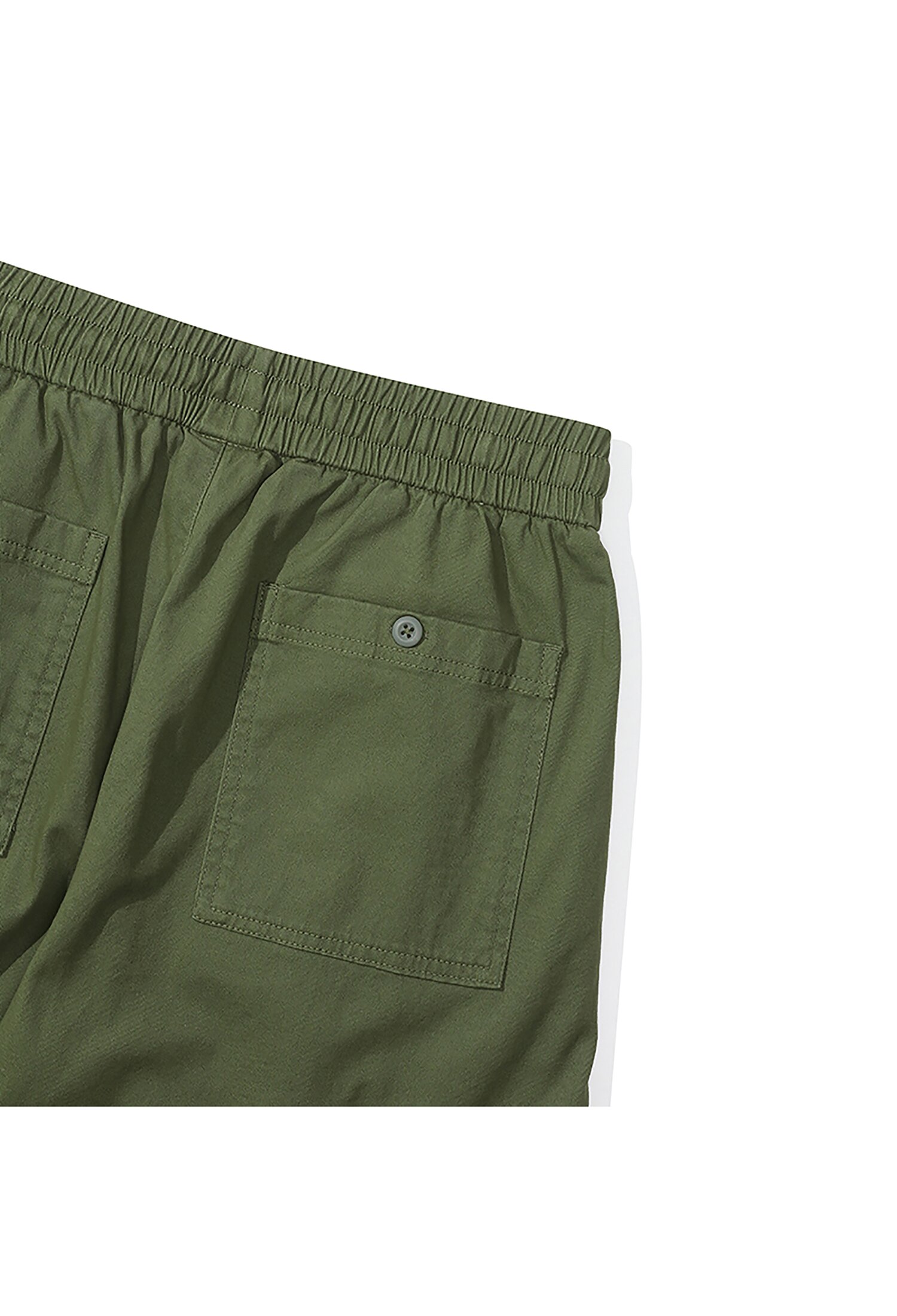 M-LABEL WIDE-FIT CARGO PANTS 헌터카키