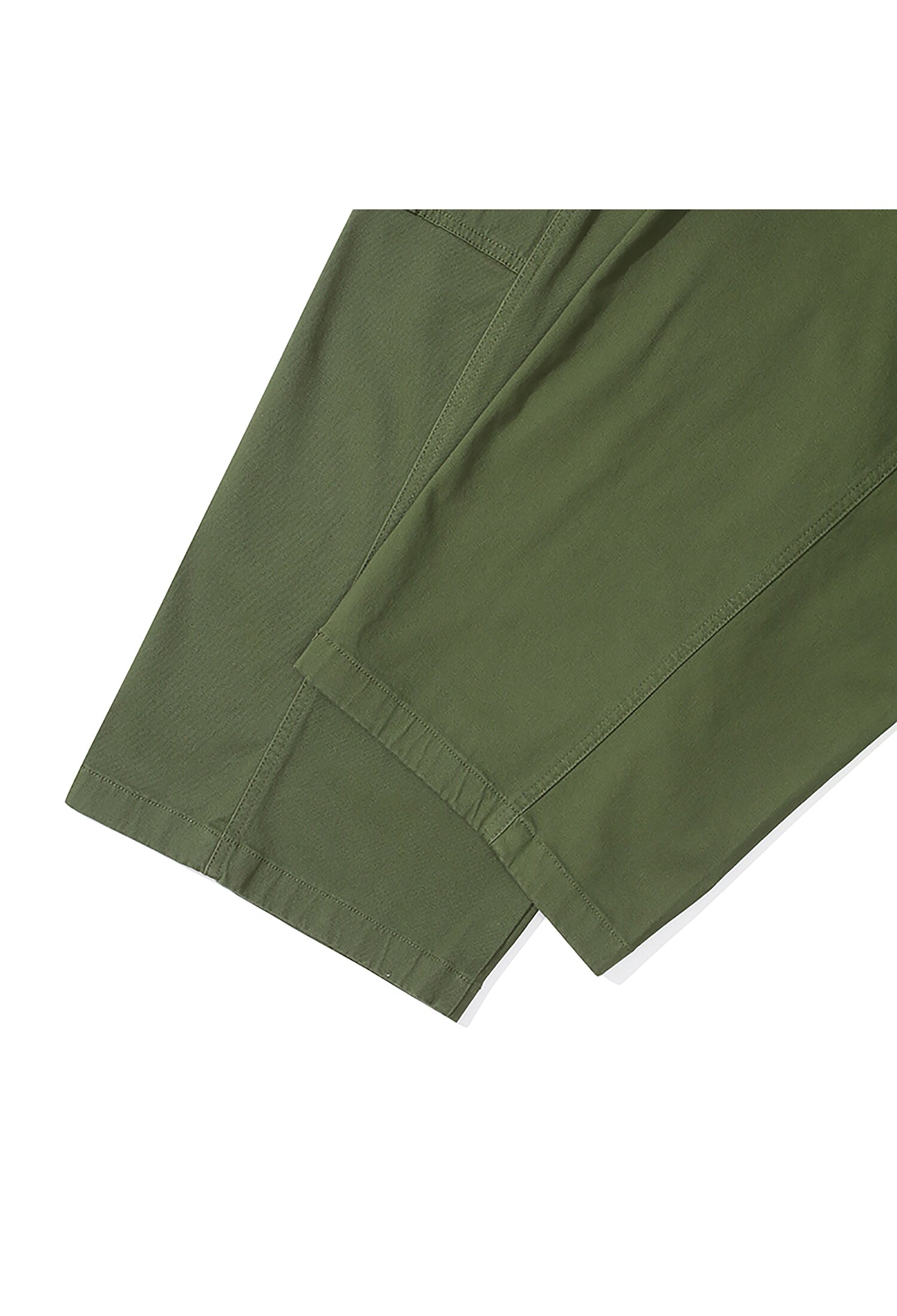 M-LABEL WIDE-FIT CARGO PANTS 헌터카키