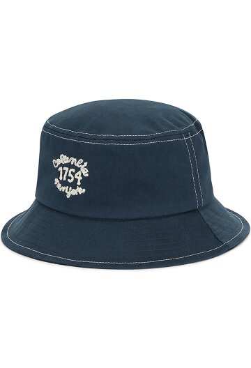 1754 CLASSIC LOGO BUCKET HAT 크라운네이비