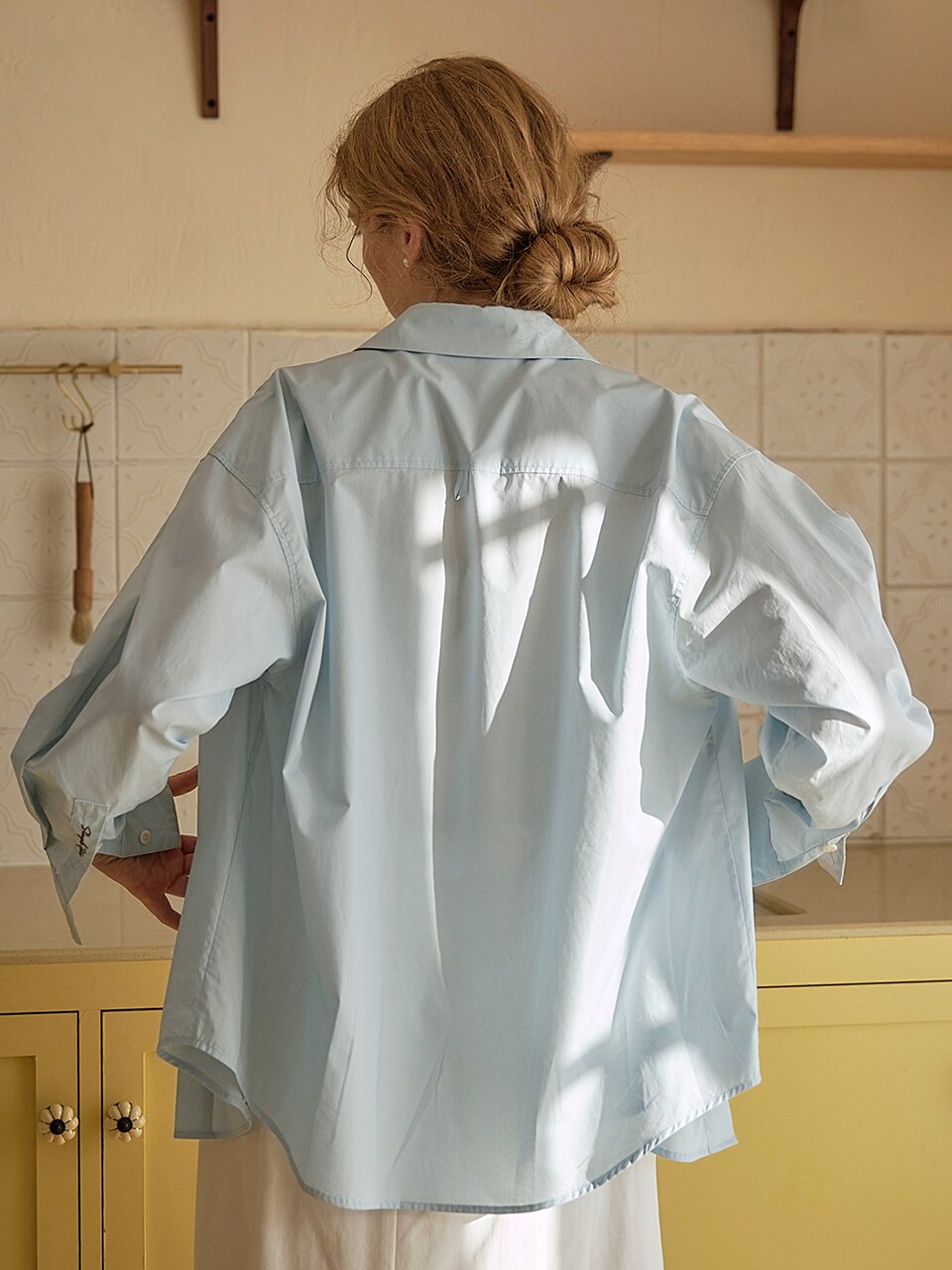SR_Classic cotton shirt_LIGHT BLUE