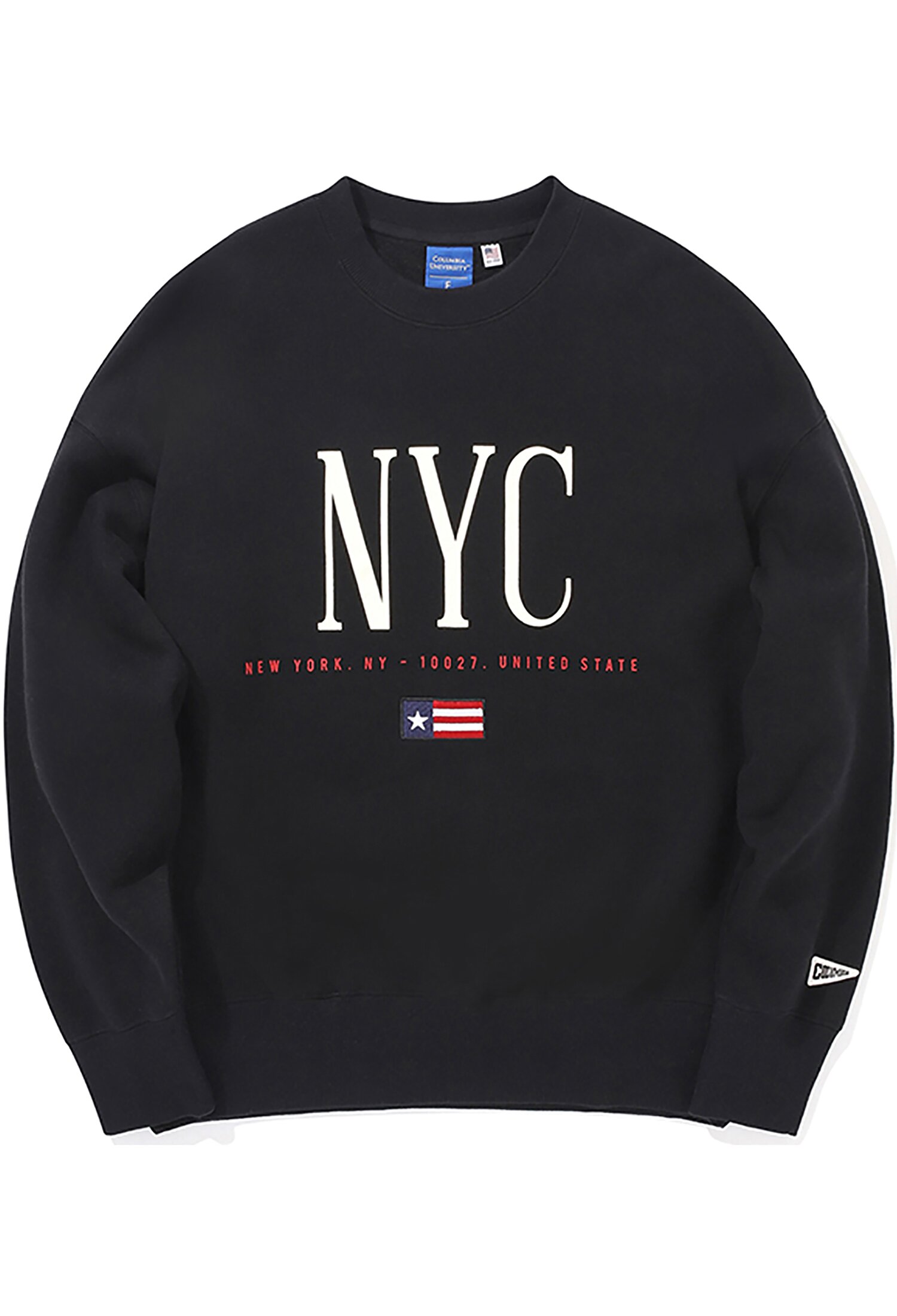 NYC FLAGS WOMENS FLEECE SWEATSHIRTS 블랙