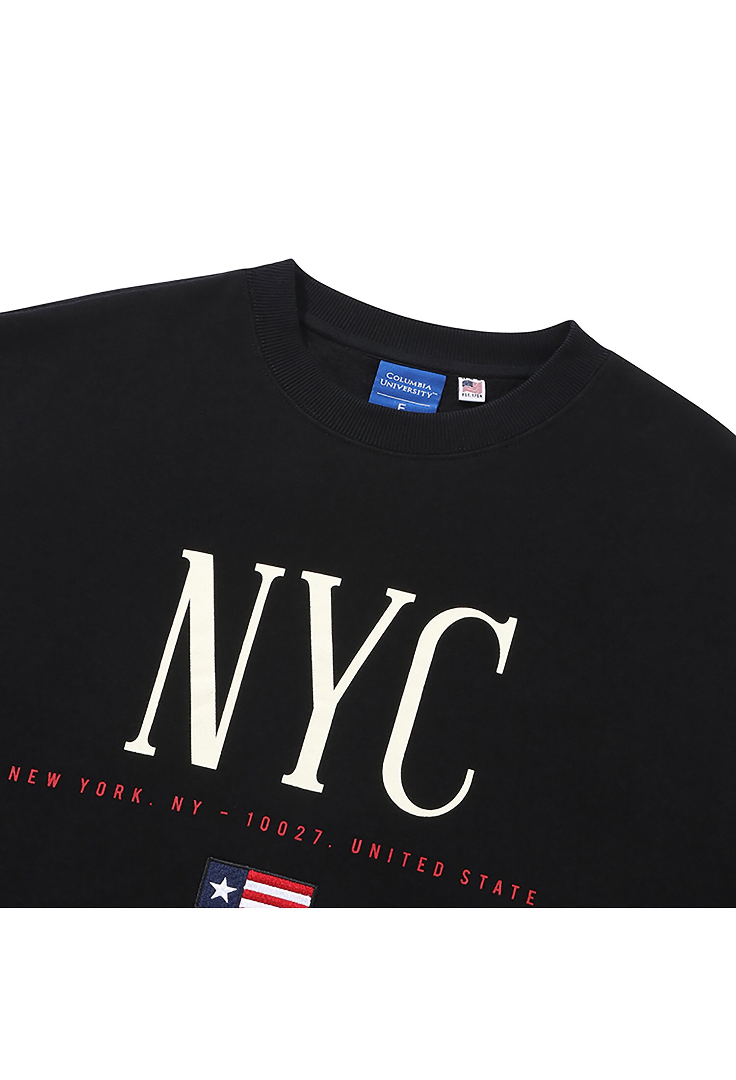 NYC FLAGS WOMENS FLEECE SWEATSHIRTS 블랙
