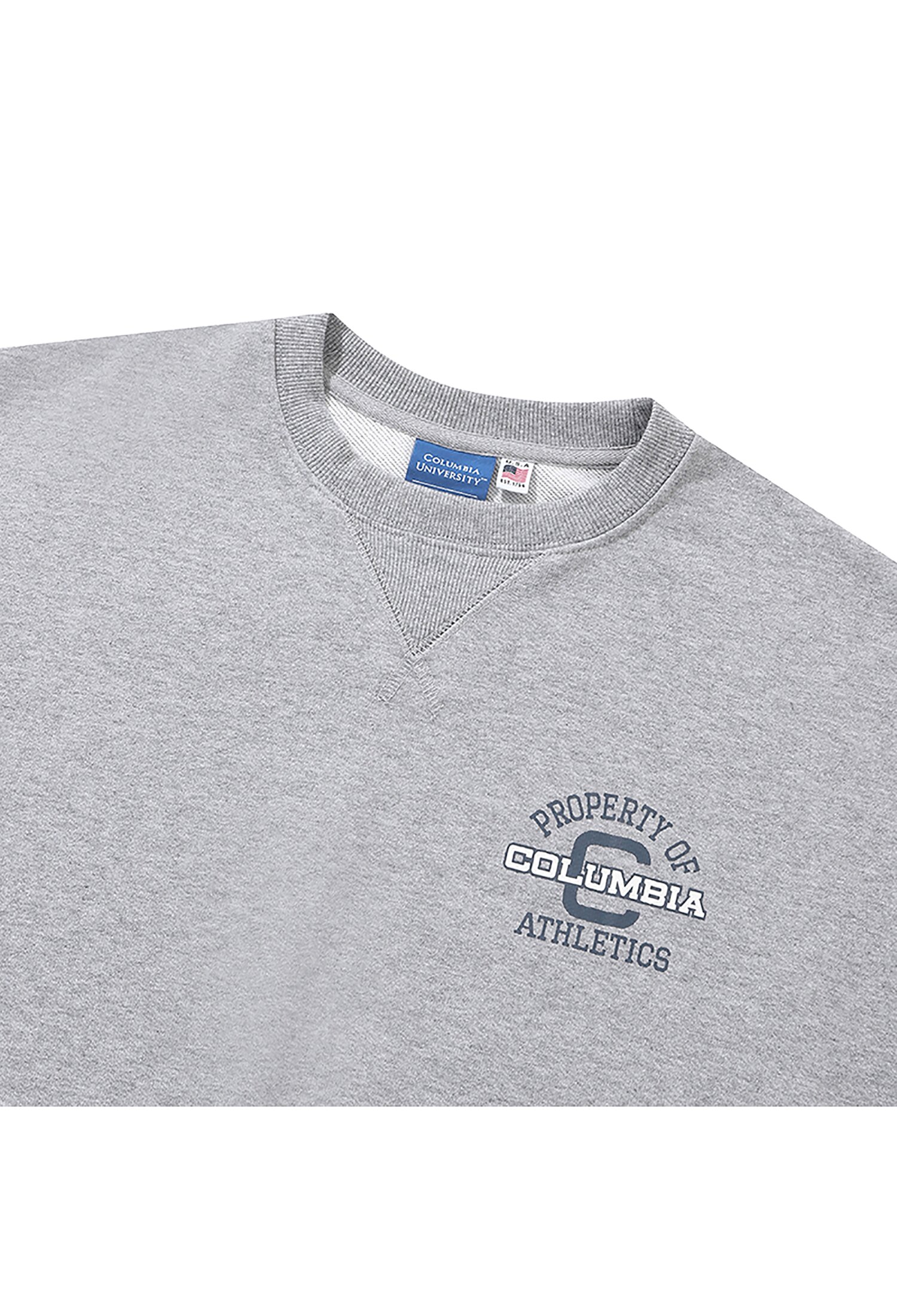 C ATHLETICS LOGO TERRY SWEATSHIRTS M그레이