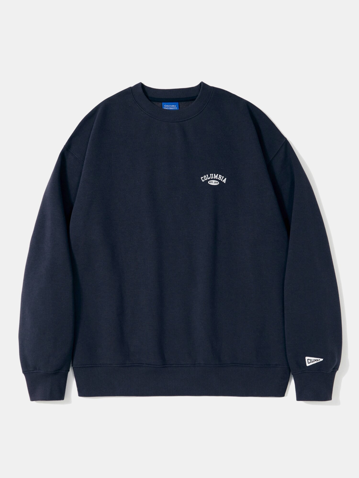 CU ARCH LOGO FLEECE SWEATSHIRTS 크라운네이비