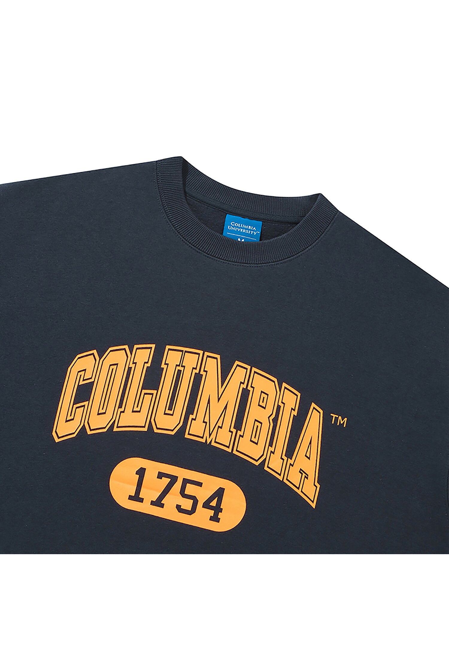 1754 ARCH LOGO FLEECE SWEATSHIRTS 크라운네이비