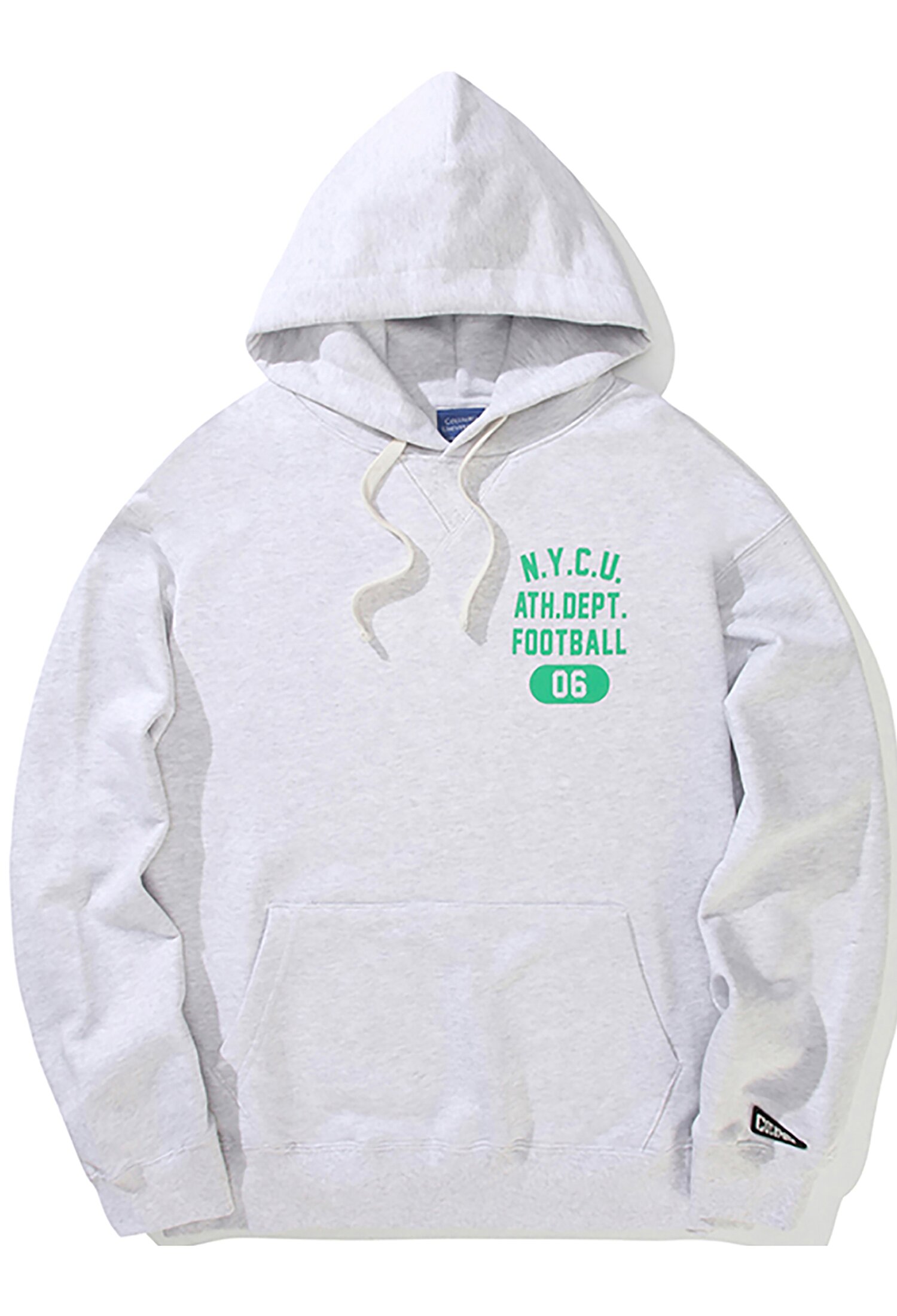1906 FOOTBALL TEAM LOGO TERRY HOODIE 라이트M그레이