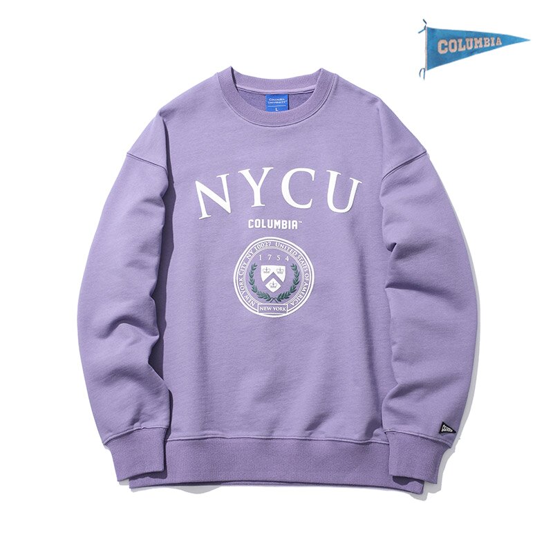 NYCU SEAL SWEATSHIRTS 라이트바이올렛