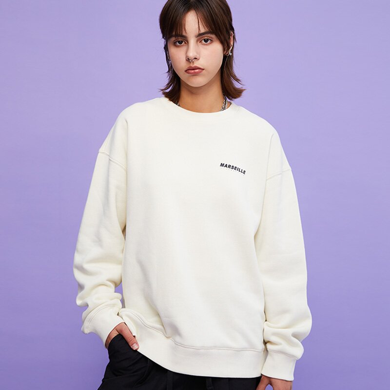 빈티지 페인트 크루넥 IVORY