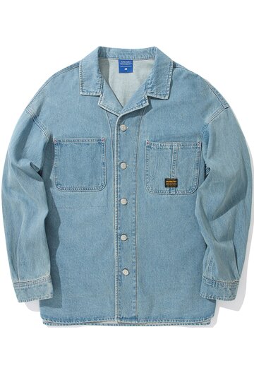 M-LABEL COUNTRY DENIM SHIRTS JACKET 라이트진