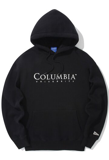 CU SIGNATURE EMB FLEECE HOODIE 블랙