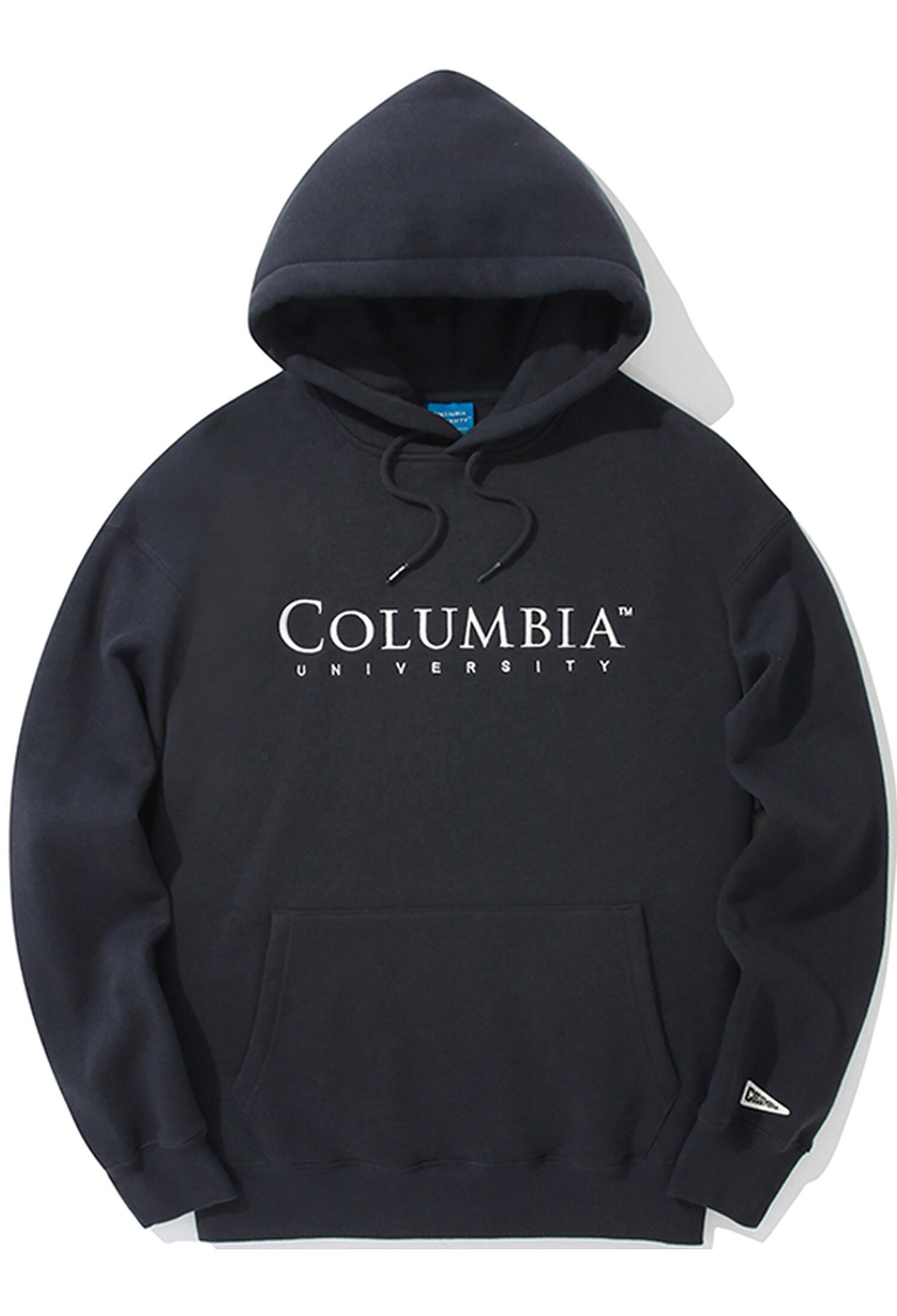 CU SIGNATURE EMB FLEECE HOODIE 크라운네이비