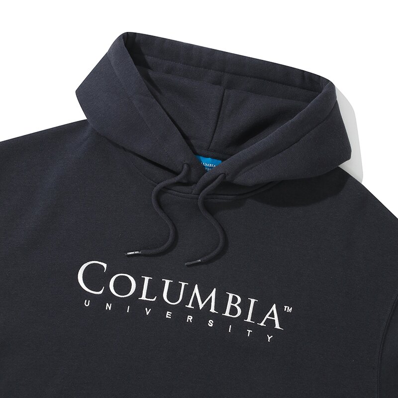 CU SIGNATURE EMB FLEECE HOODIE 크라운네이비