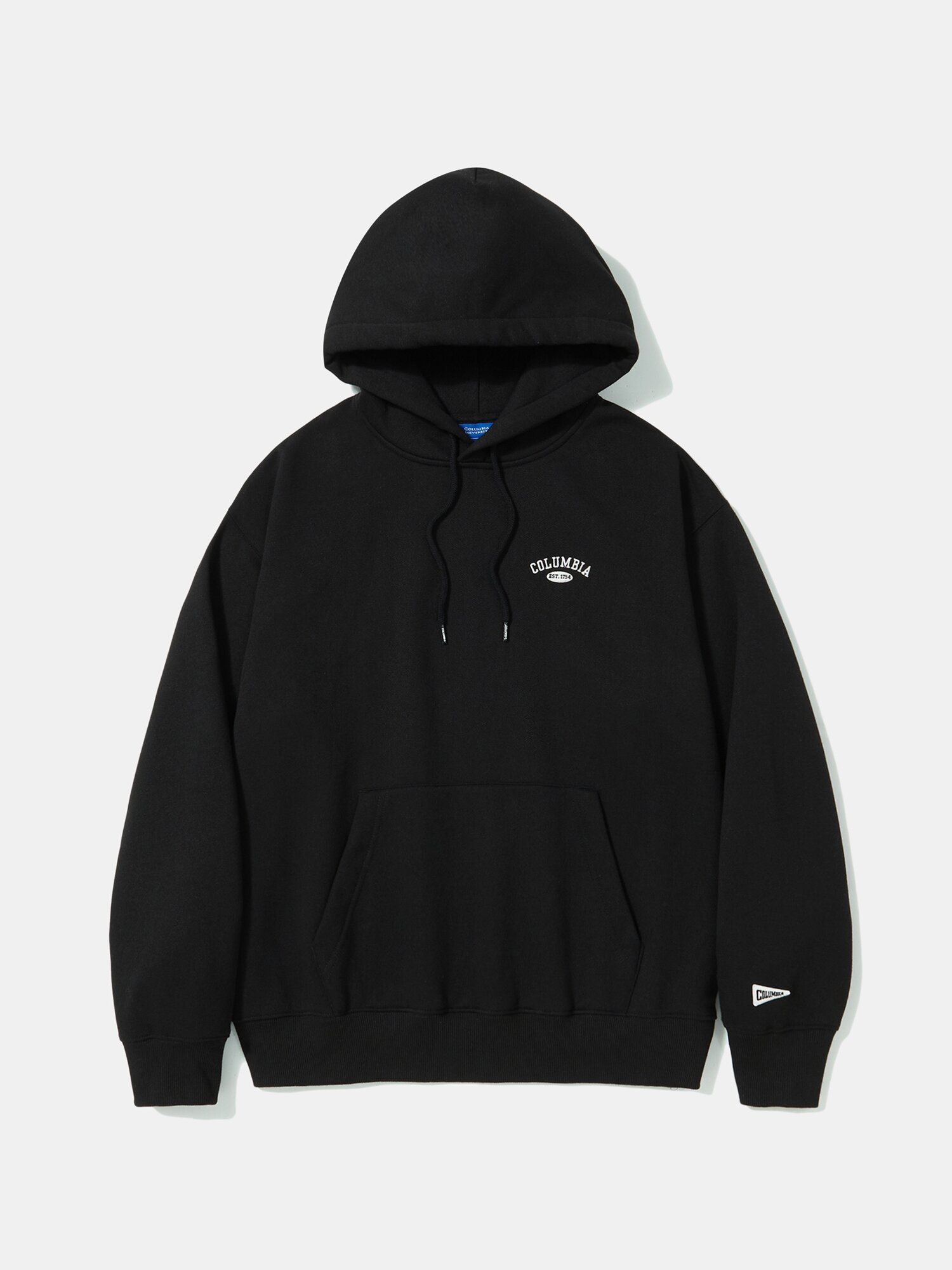 CU ARCH LOGO FLEECE HOODIE 블랙