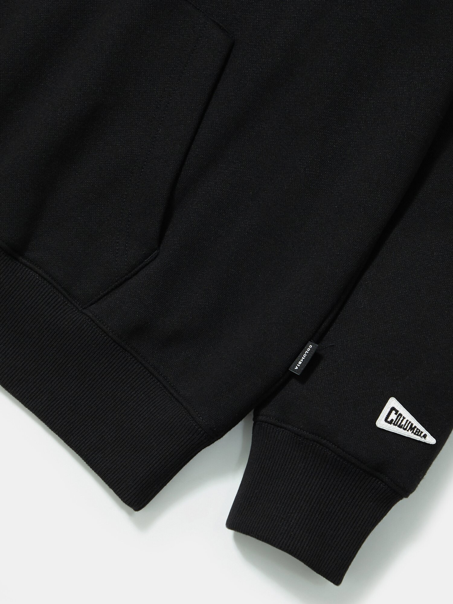 CU ARCH LOGO FLEECE HOODIE 블랙