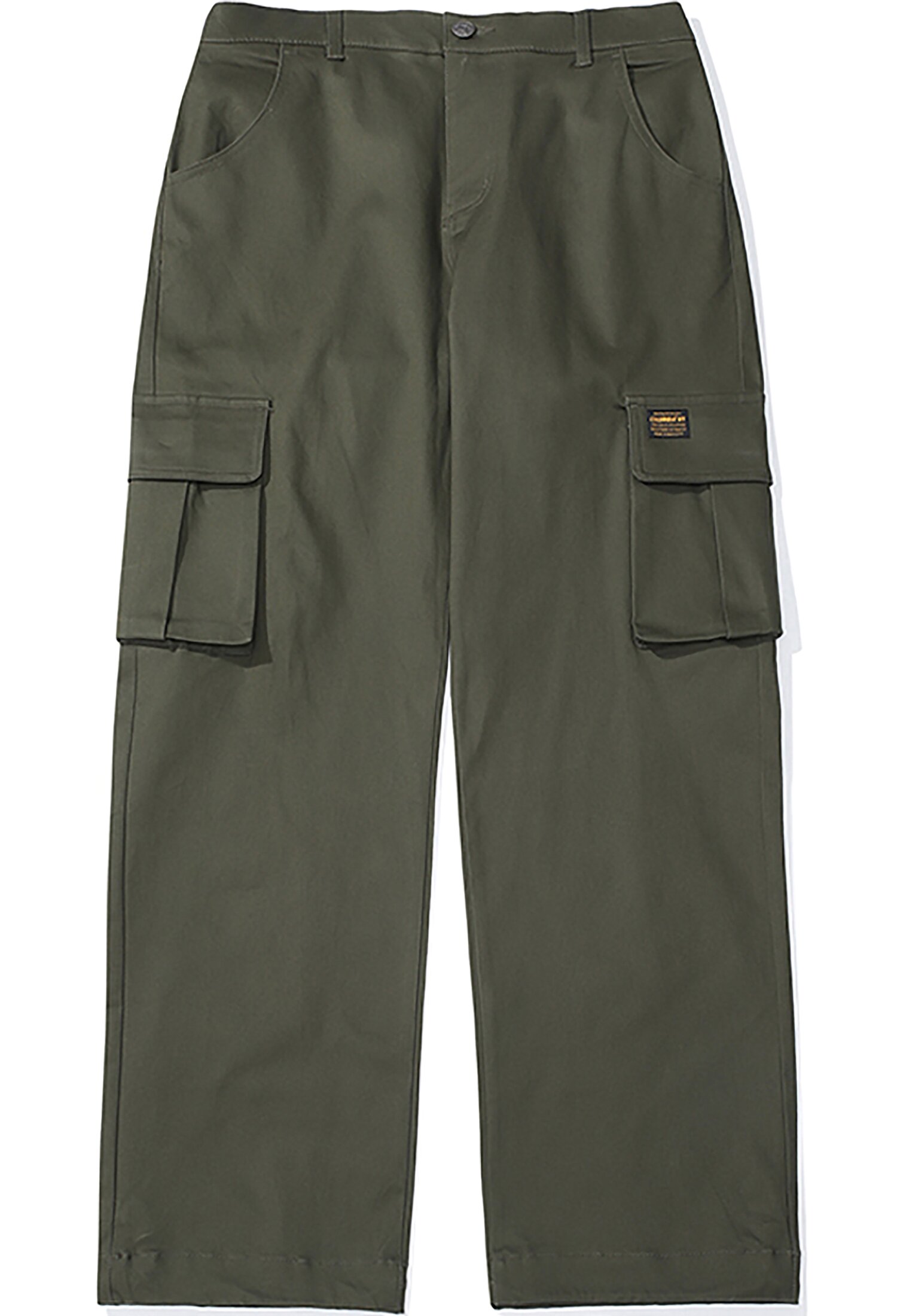M-LABEL CP MULTI POCKET LOOSE-FIT PANTS 다크카키