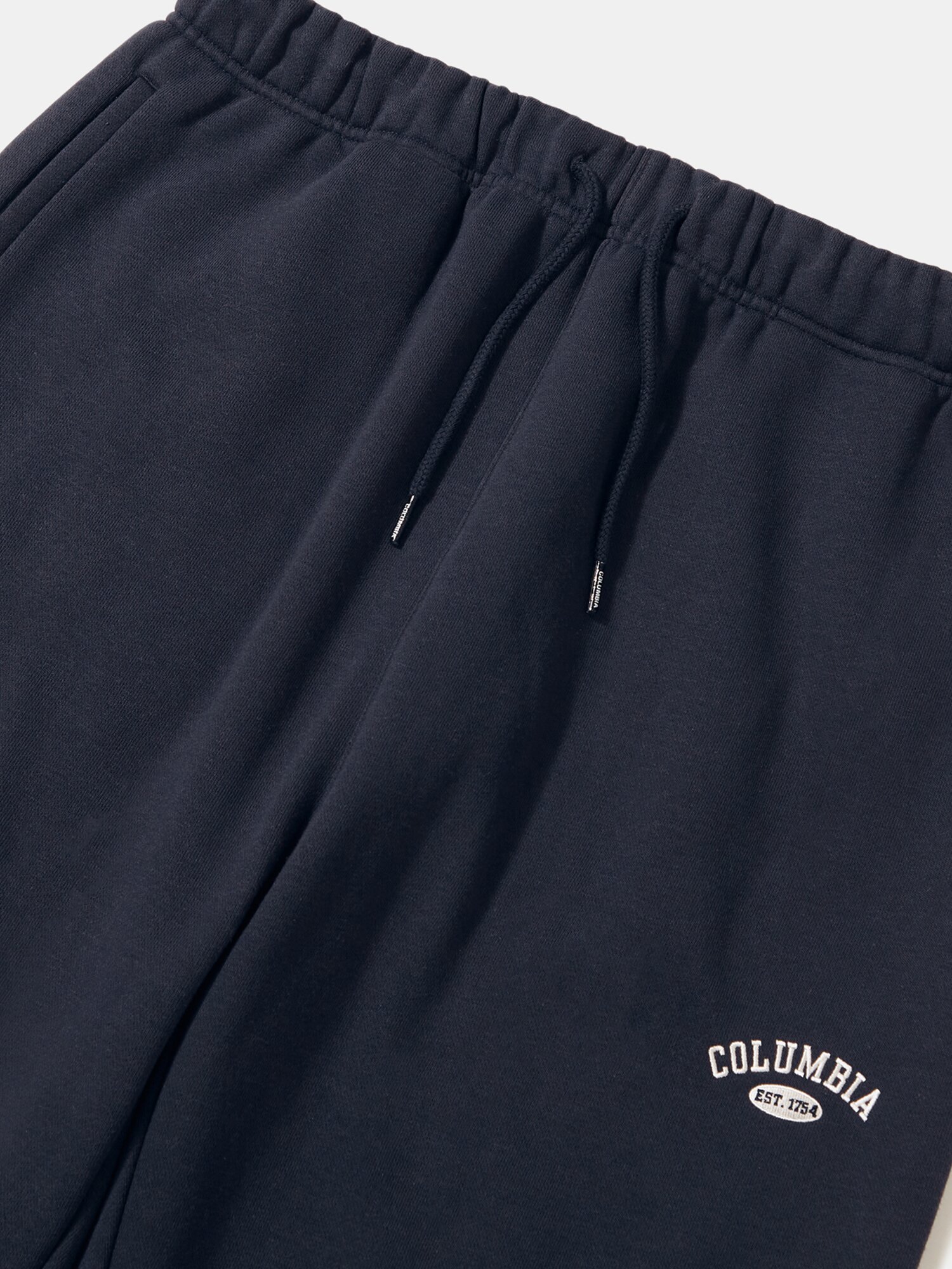CU ARCH LOGO REGULAR-FIT FLEECE SWEATPANTS 크라운네이비