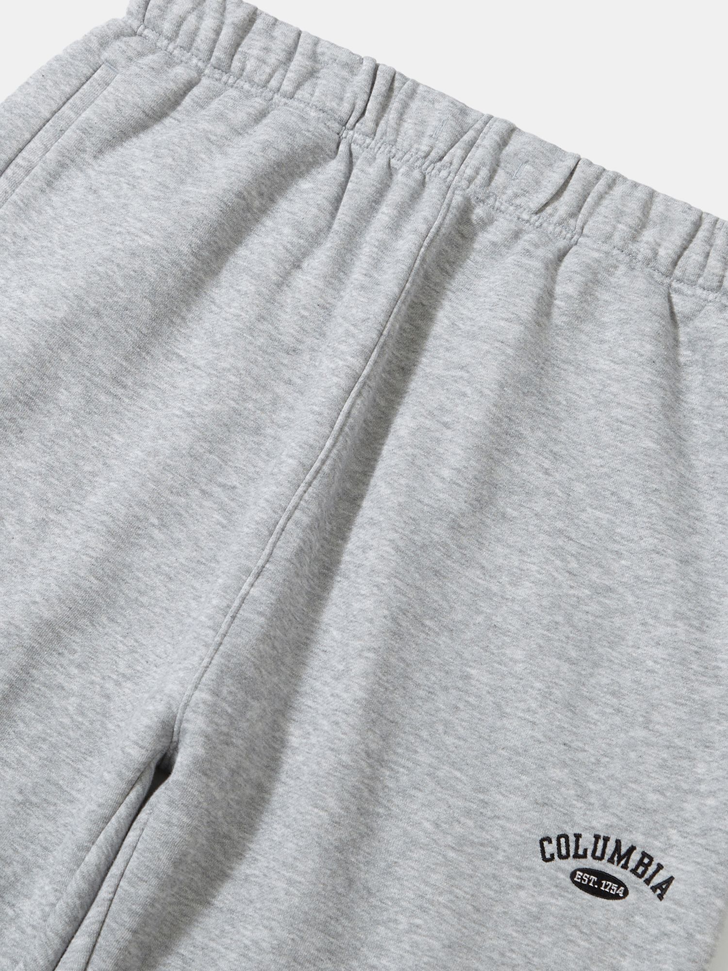 CU ARCH LOGO REGULAR-FIT FLEECE SWEATPANTS M그레이