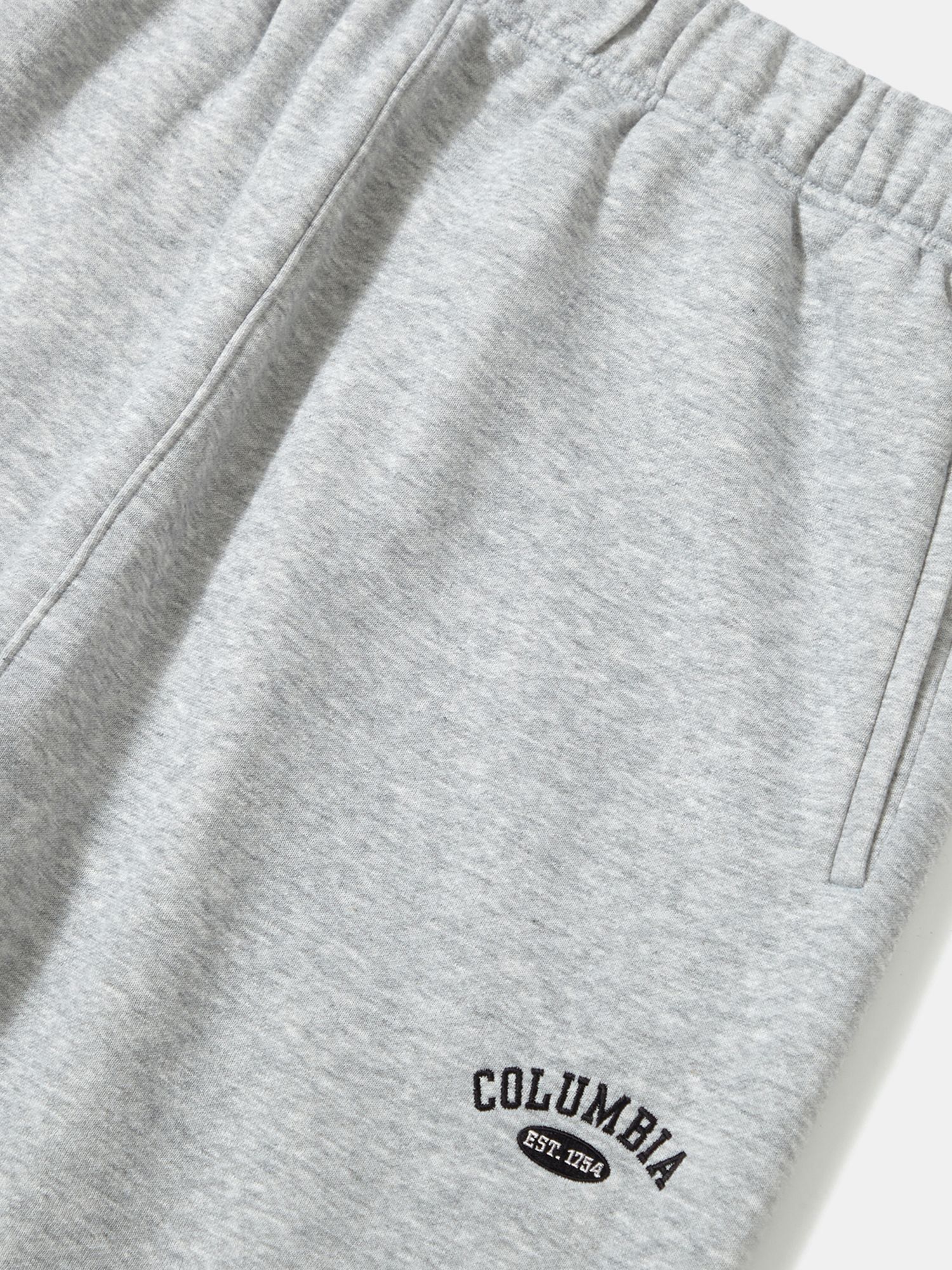 CU ARCH LOGO REGULAR-FIT FLEECE SWEATPANTS M그레이
