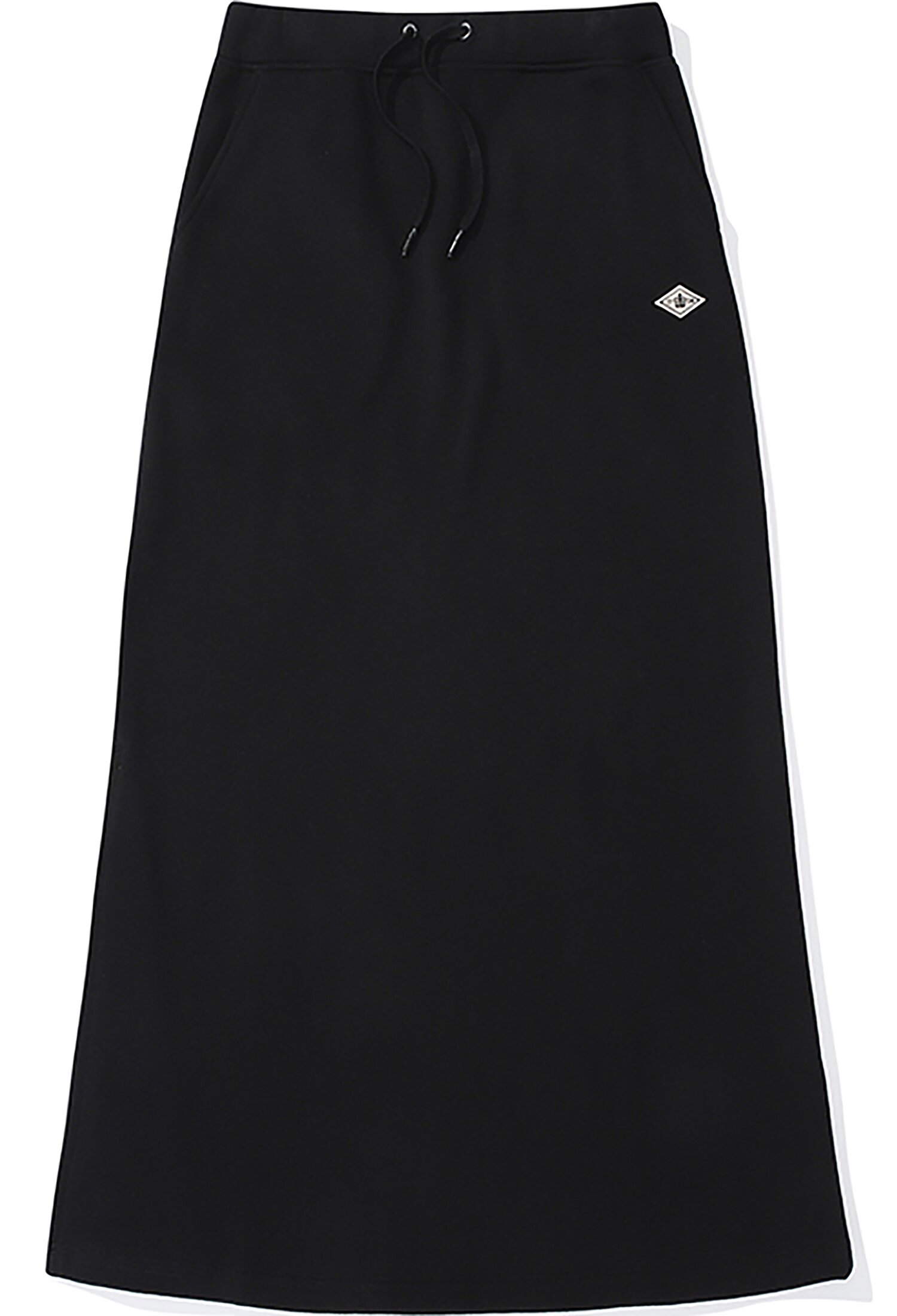 1754 CROWN FLEECE LONG SKIRT 블랙