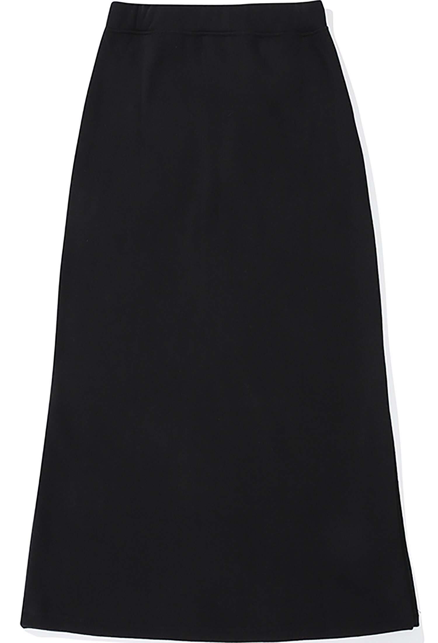 1754 CROWN FLEECE LONG SKIRT 블랙