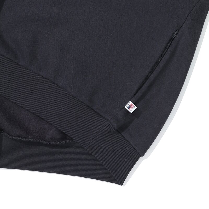 COLUMBIA ARCH OVER-FIT FLEECE HALF ZU SWEATSHIRTS 크라운네이비