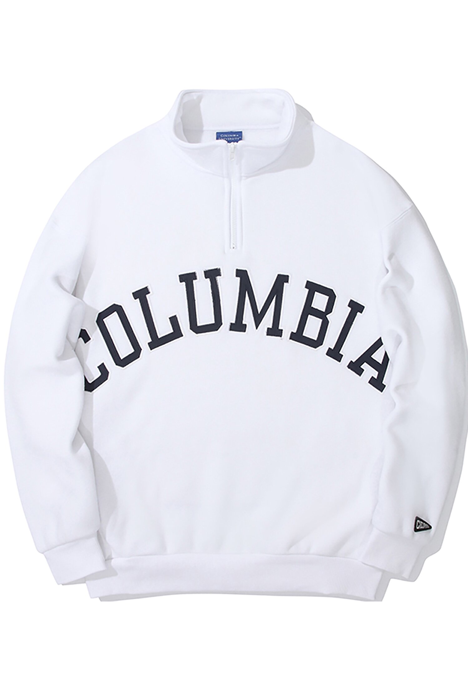 COLUMBIA ARCH OVER-FIT FLEECE HALF ZU SWEATSHIRTS 화이트