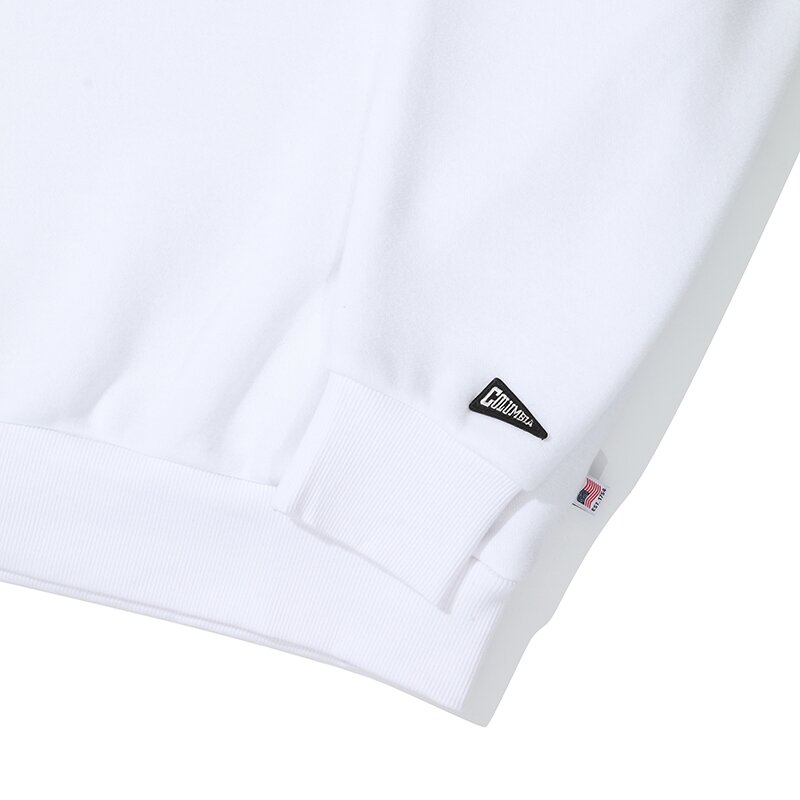 COLUMBIA ARCH OVER-FIT FLEECE HALF ZU SWEATSHIRTS 화이트