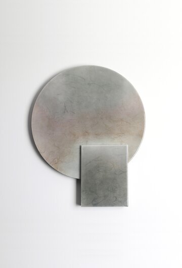 dawn of lake painting