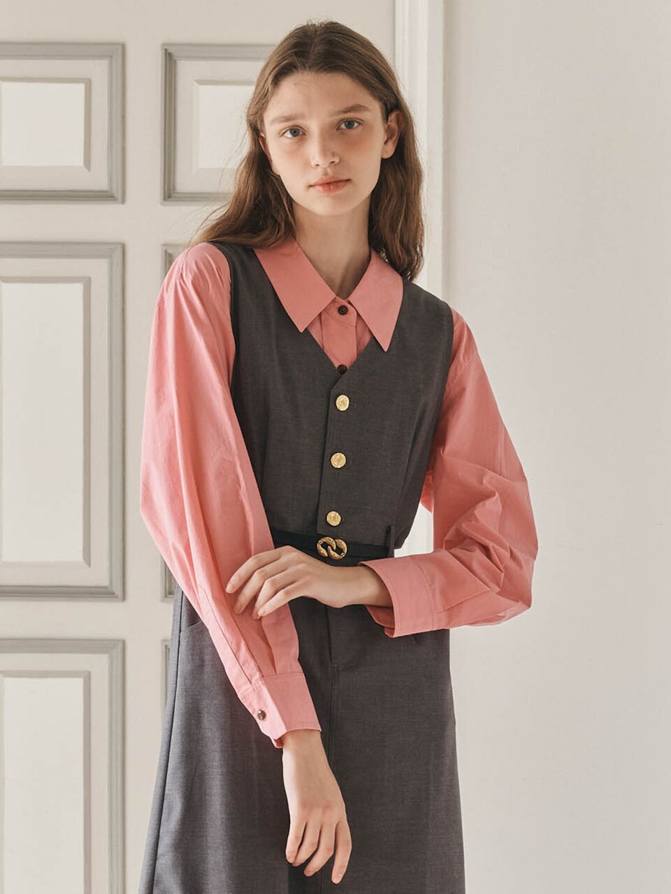 WD_Pure cotton shirt_PINK