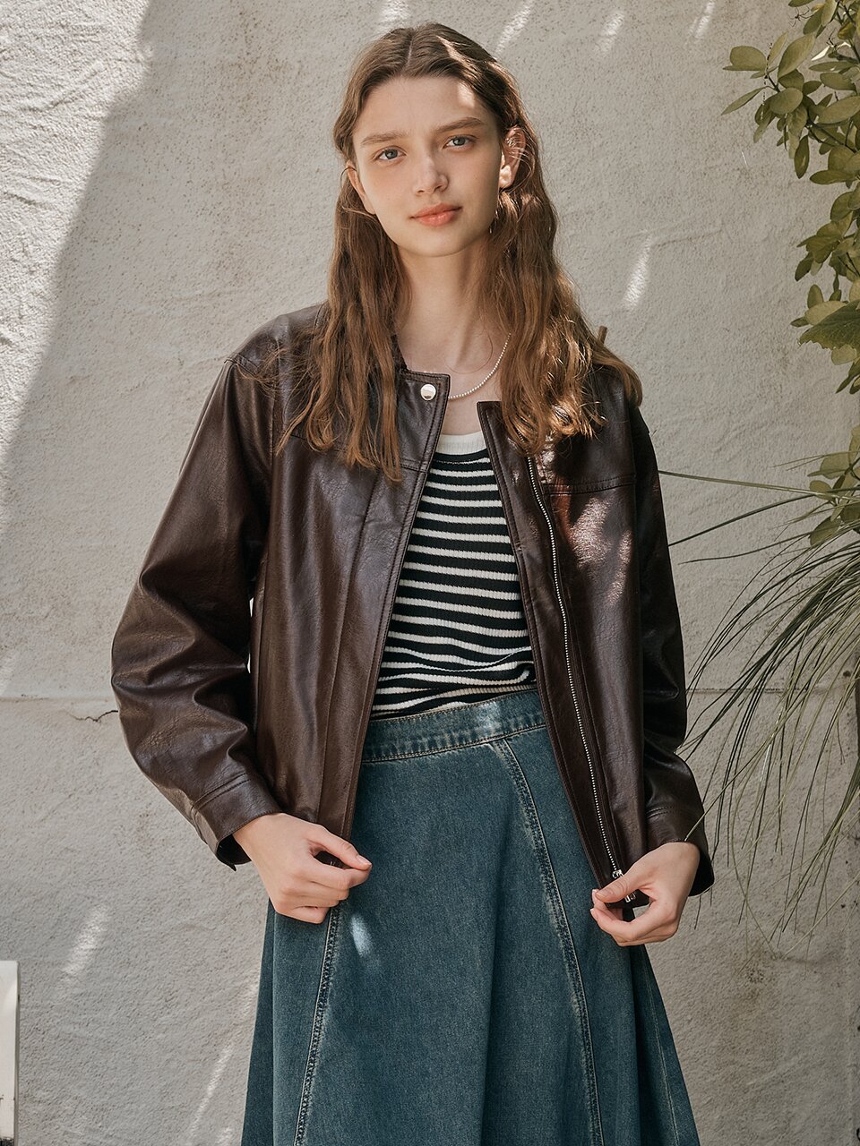 WD_Vintage leather jacket