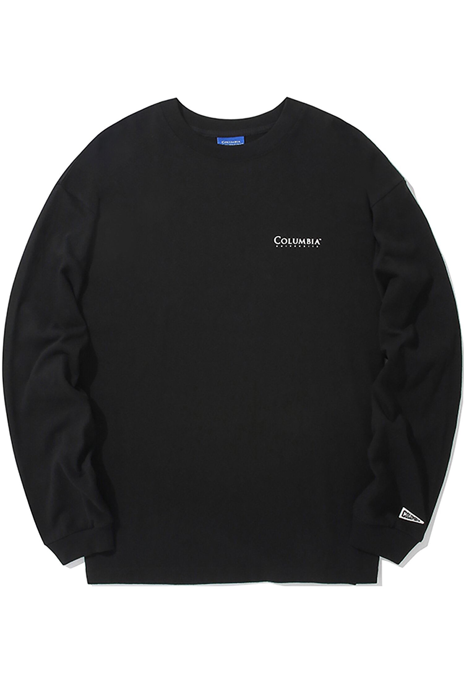 CU SIGNATURE SMALL LOGO L/S T-SHIRTS 블랙