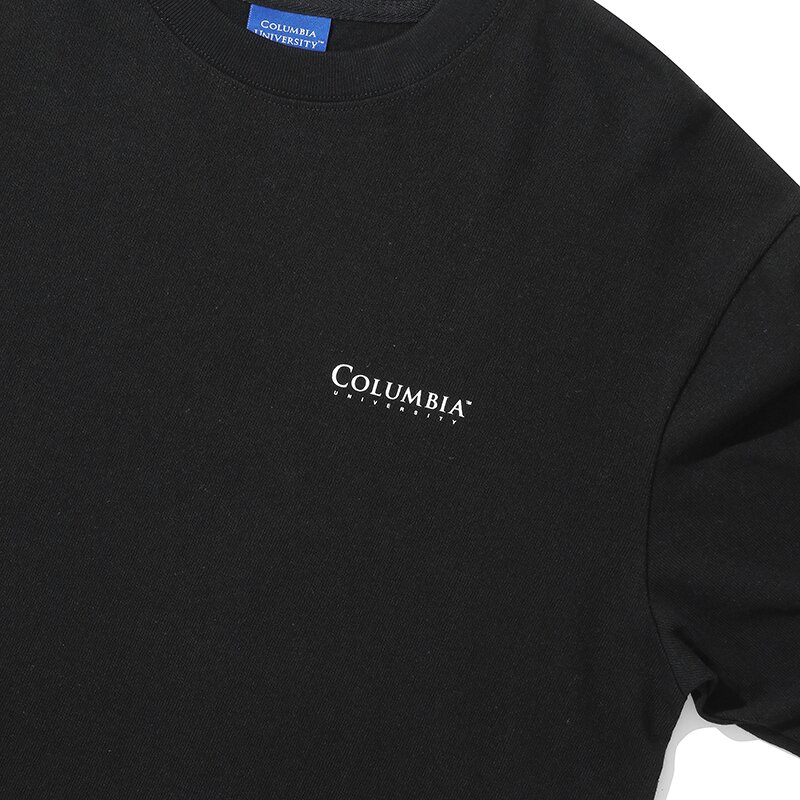 CU SIGNATURE SMALL LOGO L/S T-SHIRTS 블랙