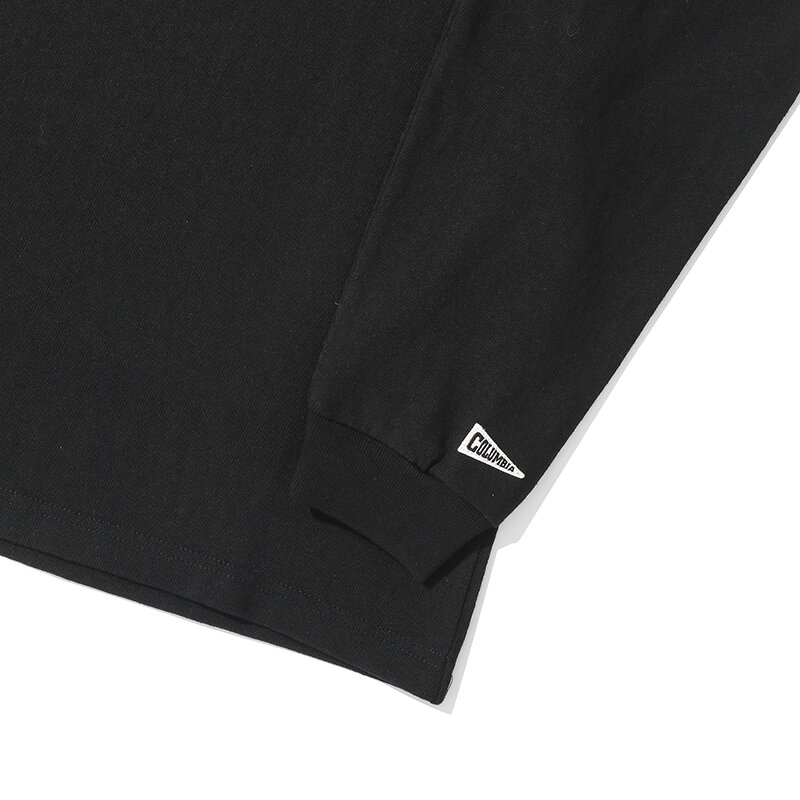 CU SIGNATURE SMALL LOGO L/S T-SHIRTS 블랙