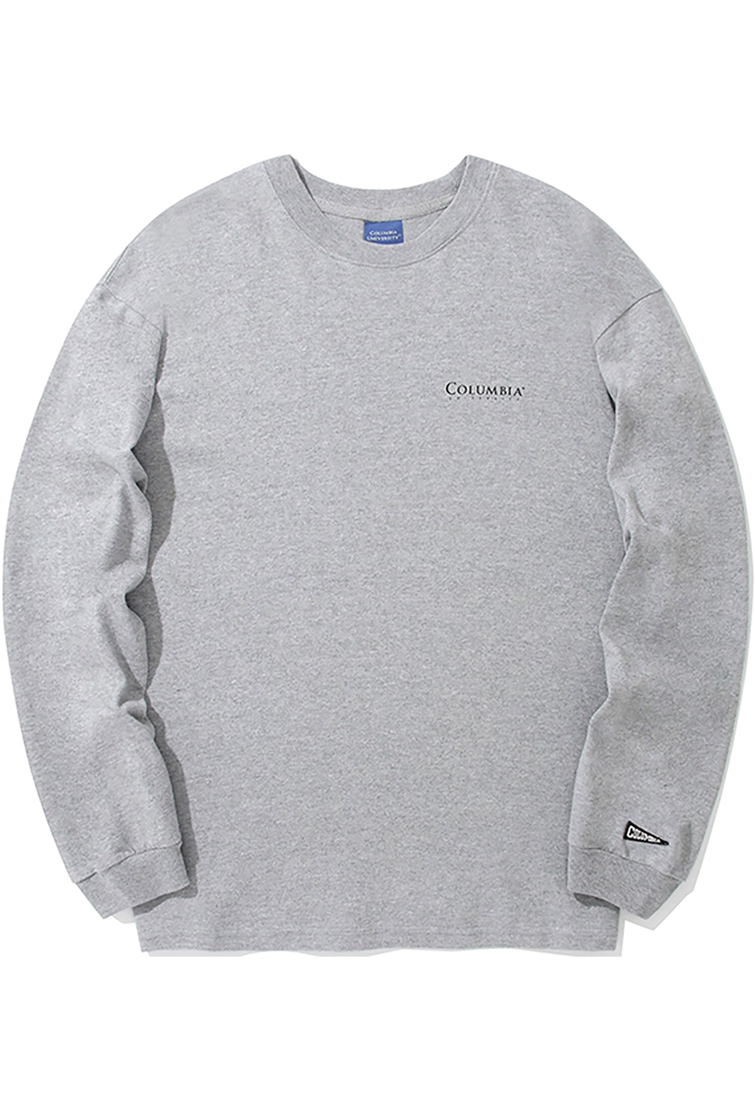 CU SIGNATURE SMALL LOGO L/S T-SHIRTS M그레이