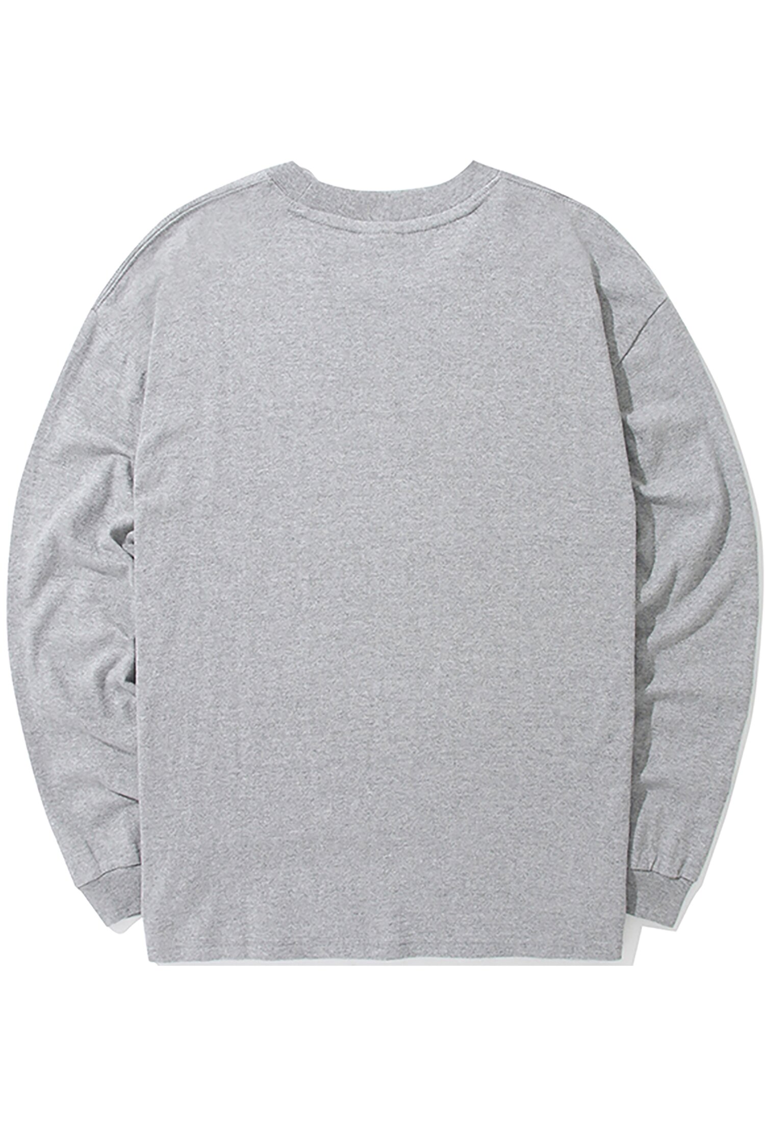CU SIGNATURE SMALL LOGO L/S T-SHIRTS M그레이