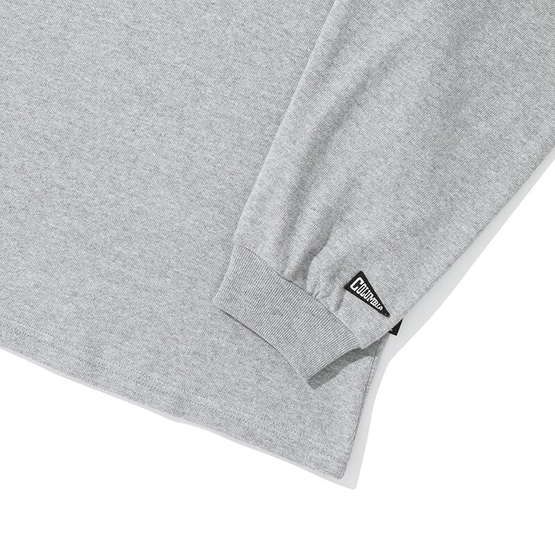 CU SIGNATURE SMALL LOGO L/S T-SHIRTS M그레이